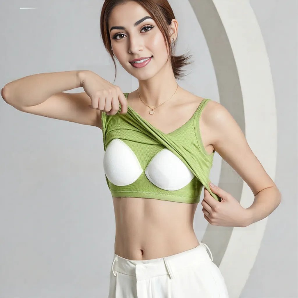 Top Breezy Flex Built-In Bra Cami – Easygoing Vibes with Built-In Confidence