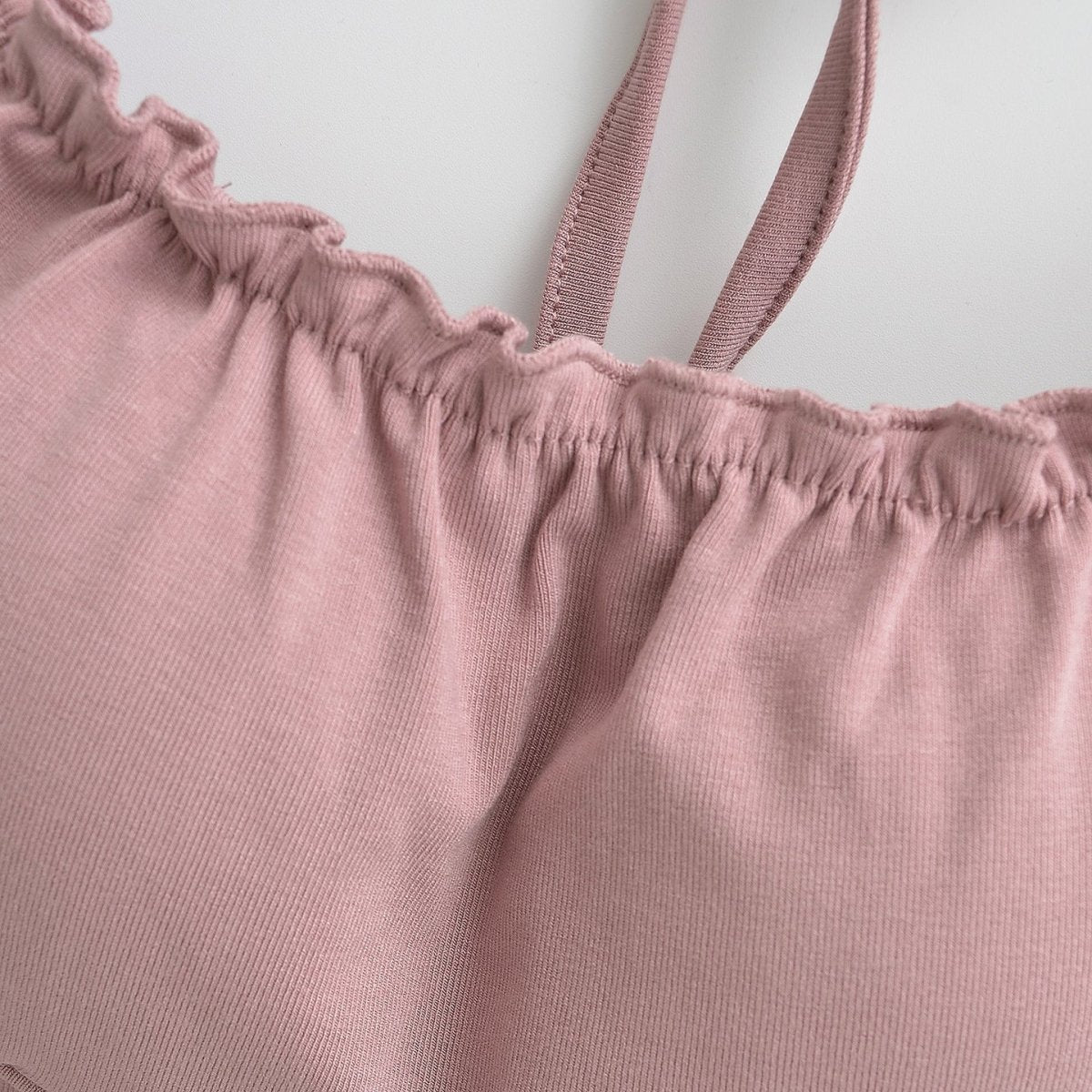 Adjustable Tie Built - In Bra Top – Flattering & Stylish - Zero Bra