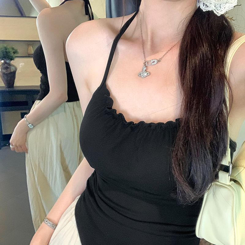 Adjustable Tie Built - In Bra Top – Flattering & Stylish - Zero Bra