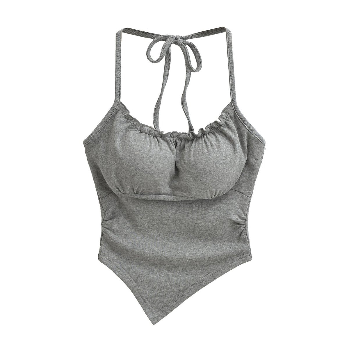 Adjustable Tie Built - In Bra Top – Flattering & Stylish - Zero Bra
