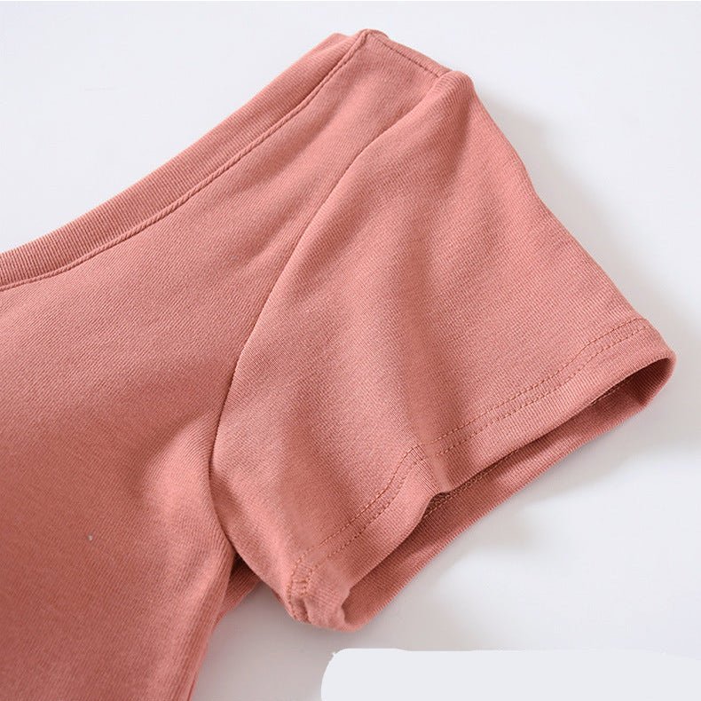 Barely Basic Built - In Bra Tee – The Soft Statement Staple - Zero Bra