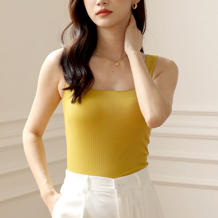 Bold Structure Built - In Bra Cami – Lift, Shape & Style in One! - Zero Bra