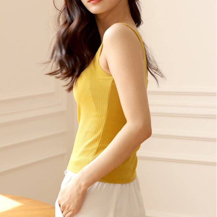Bold Structure Built - In Bra Cami – Lift, Shape & Style in One! - Zero Bra