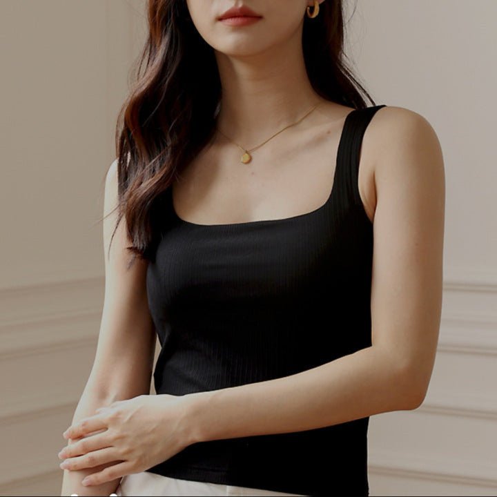 Bold Structure Built - In Bra Cami – Lift, Shape & Style in One! - Zero Bra