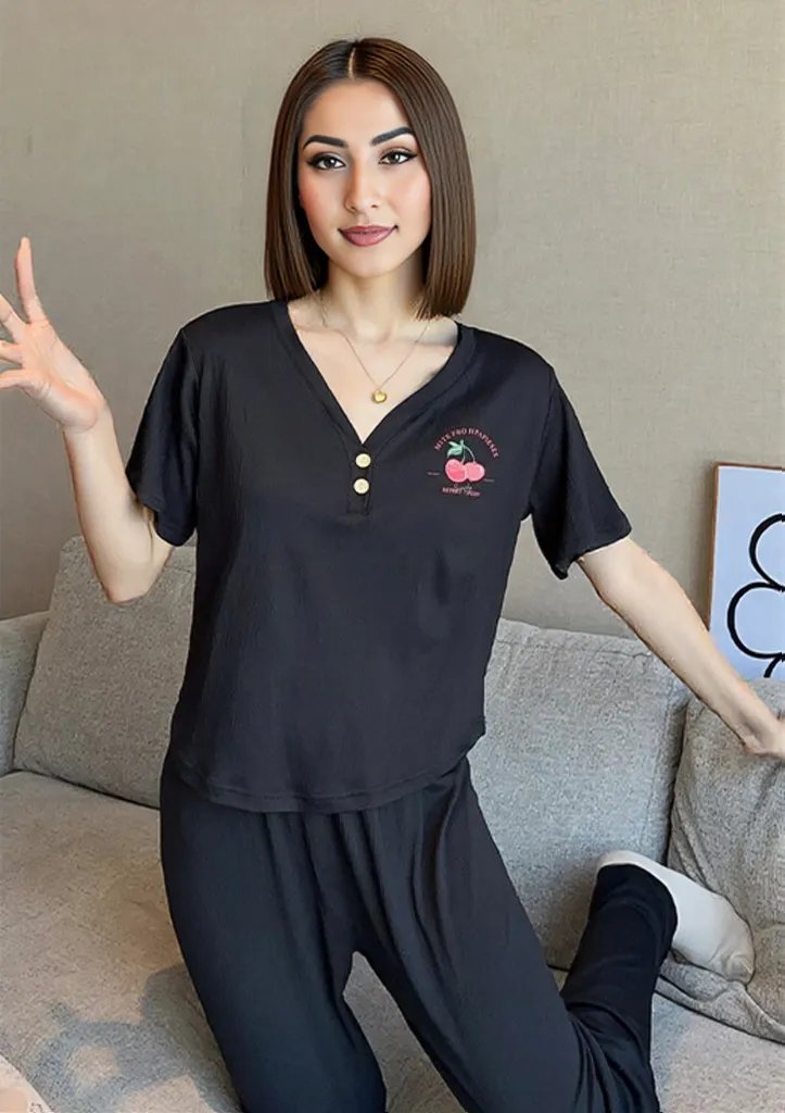 Chic Built - In Bra Pajama Set – Effortless Comfort & Style - Zero Bra