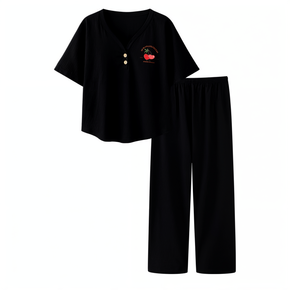 Chic Built - In Bra Pajama Set – Effortless Comfort & Style - Zero Bra