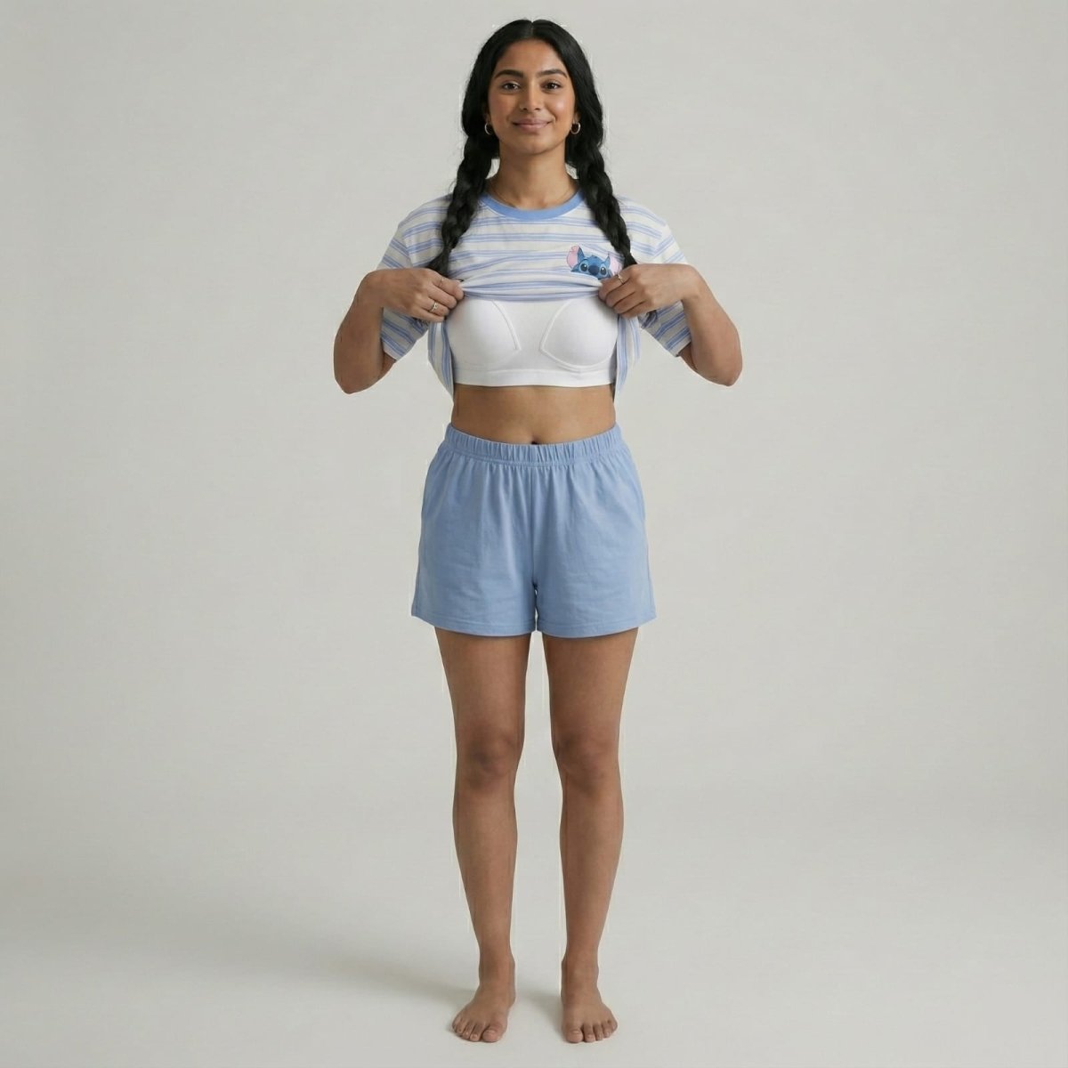 Cinnamon Cutie PJ Set – With Padded Ease - Zero Bra