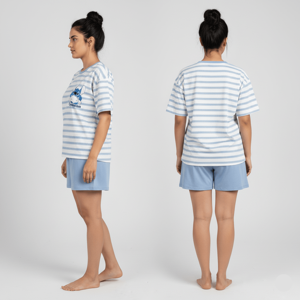 Cinnamon Cutie PJ Set β With Padded Ease - Zero Bra