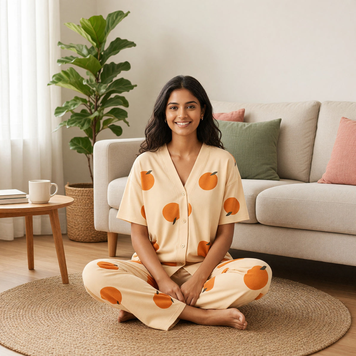 Citrus Bliss Padded PJ Set