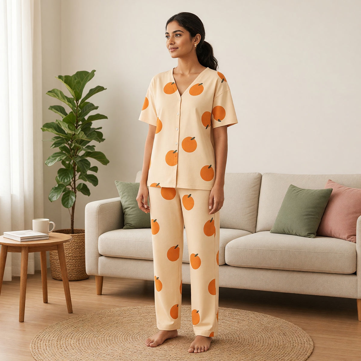 Citrus Bliss Padded PJ Set