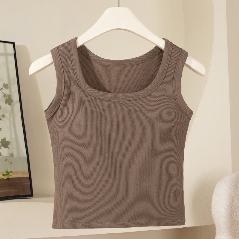 ComfortSculpt Sando Top with Built - In Bra - Zero Bra