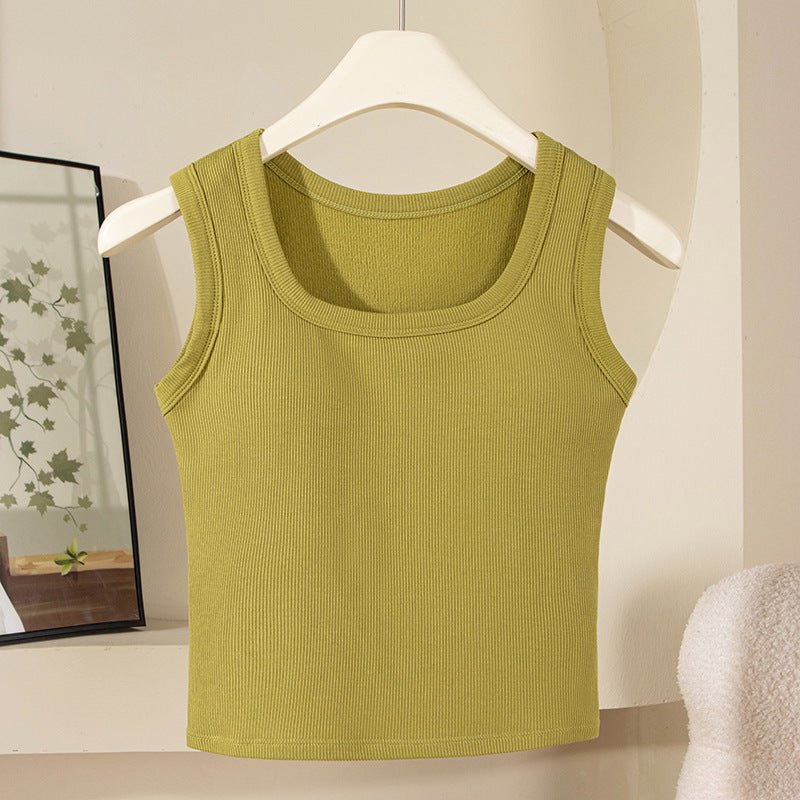 ComfortSculpt Sando Top with Built - In Bra - Zero Bra