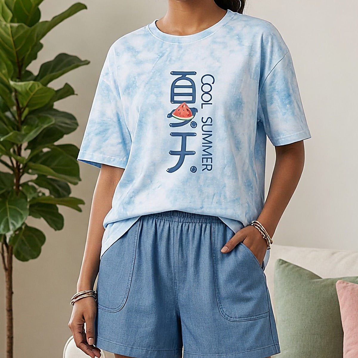 Cool Summer Breeze Padded Night Suit