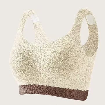 Cozy Knit Bra Top with Built - in Bra β Soft & Supportive - Zero Bra