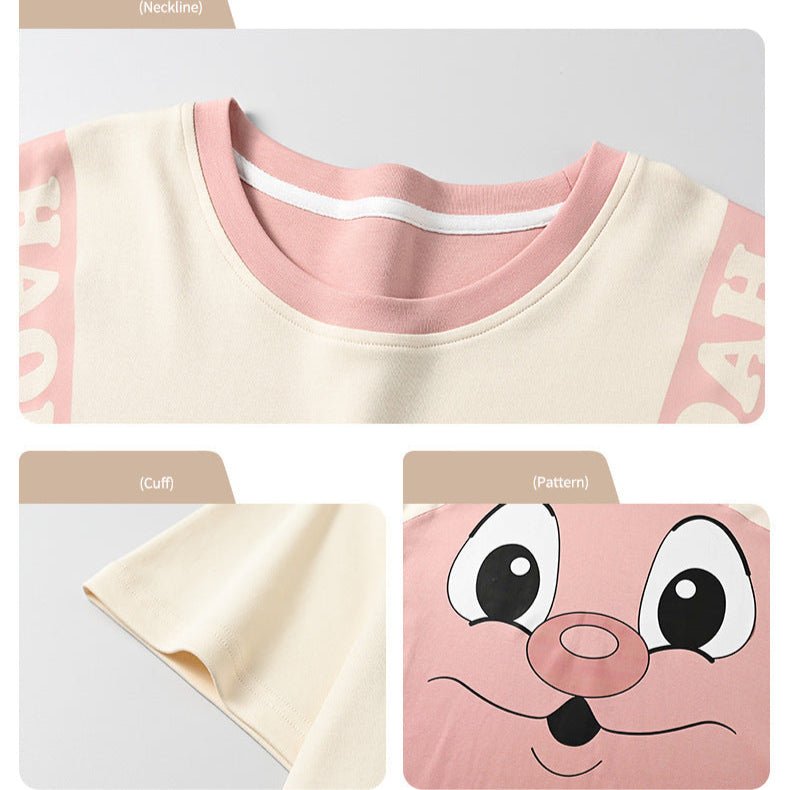 Donut Bunny Built - In Bra PJ Set – Peaches & Cream Edition - Zero Bra