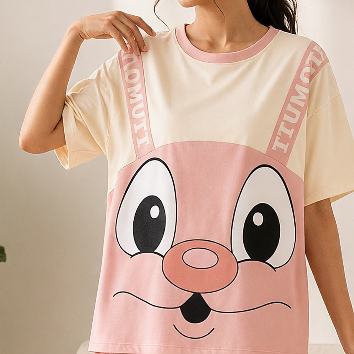 Donut Bunny Cartoon Night Suit