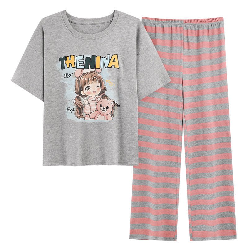 Dreamy Anime Girl PJ Set โ With Padded Sweet Comfort - Zero Bra