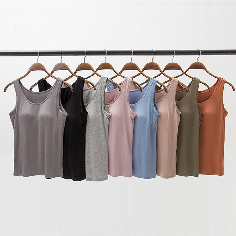 Everyday Ease Built - In Bra Tank – The Classic You’ll Live In - Zero Bra