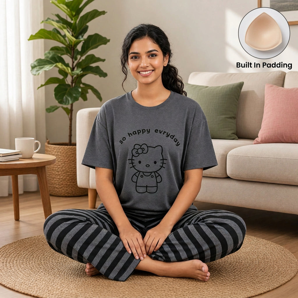 Everyday Kitty Padded Night Suit