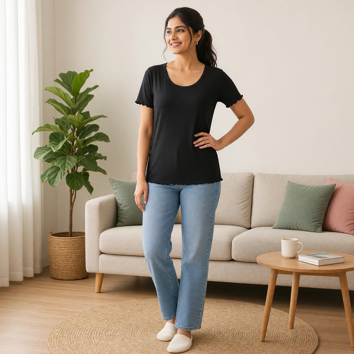 FeatherSoft Padded Lounge Tee