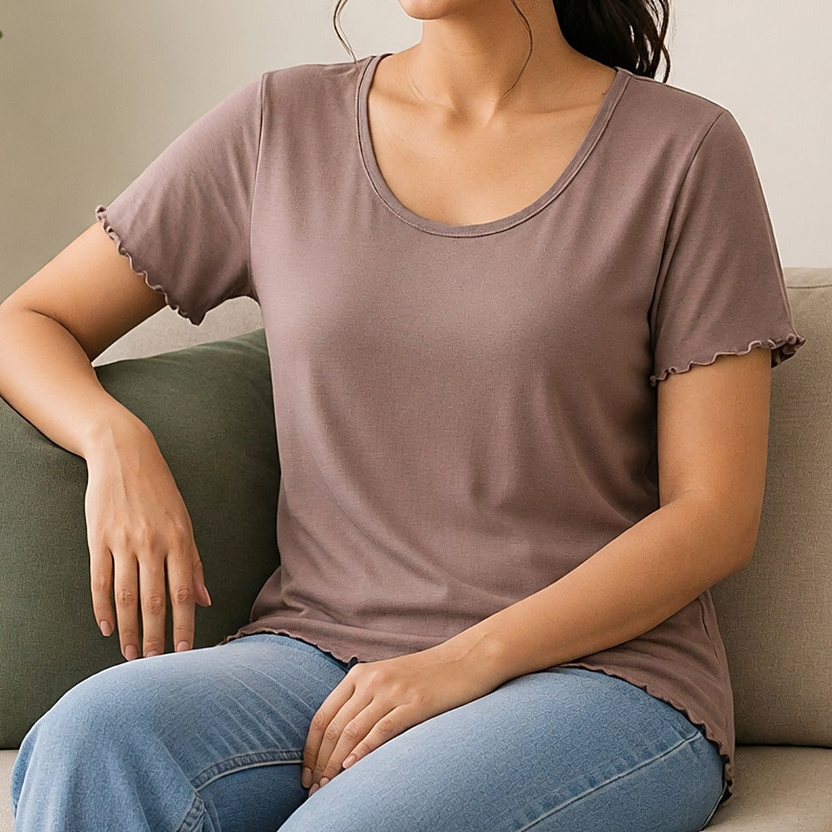 FeatherSoft Padded Lounge Tee