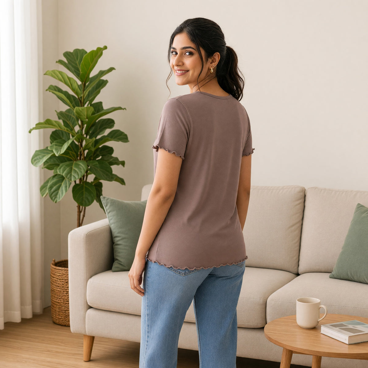 FeatherSoft Padded Lounge Tee