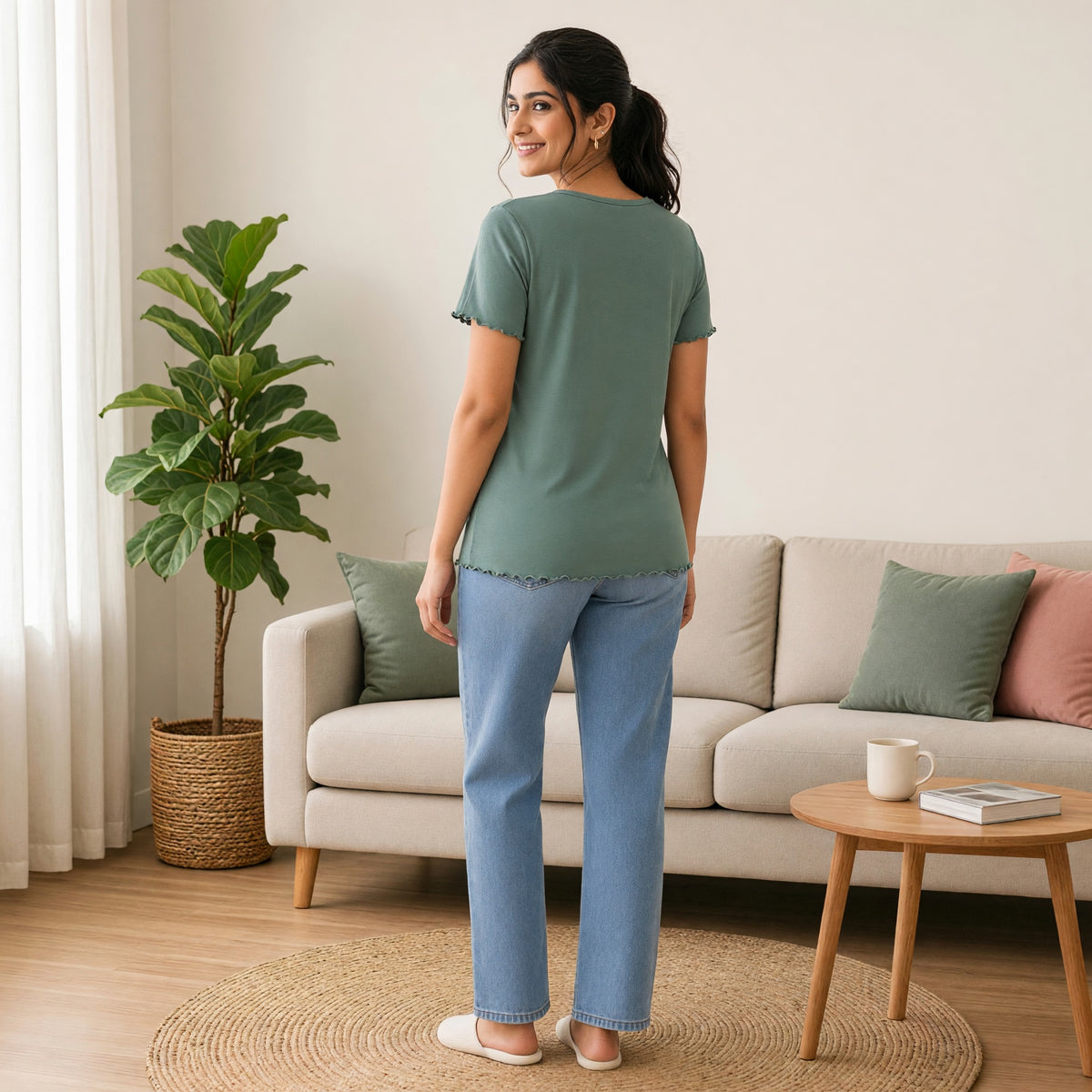 FeatherSoft Padded Lounge Tee