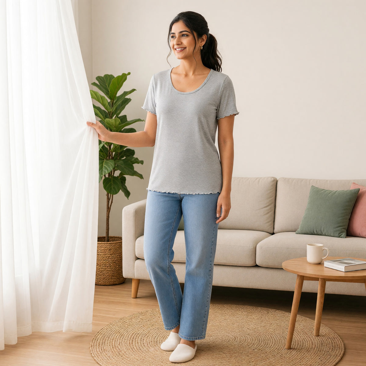 FeatherSoft Padded Lounge Tee