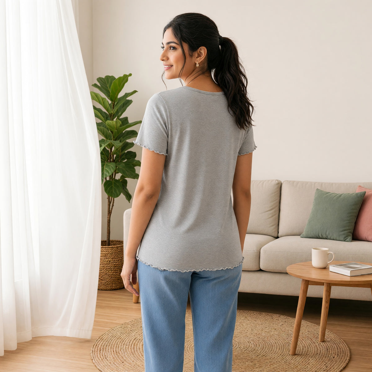 FeatherSoft Padded Lounge Tee