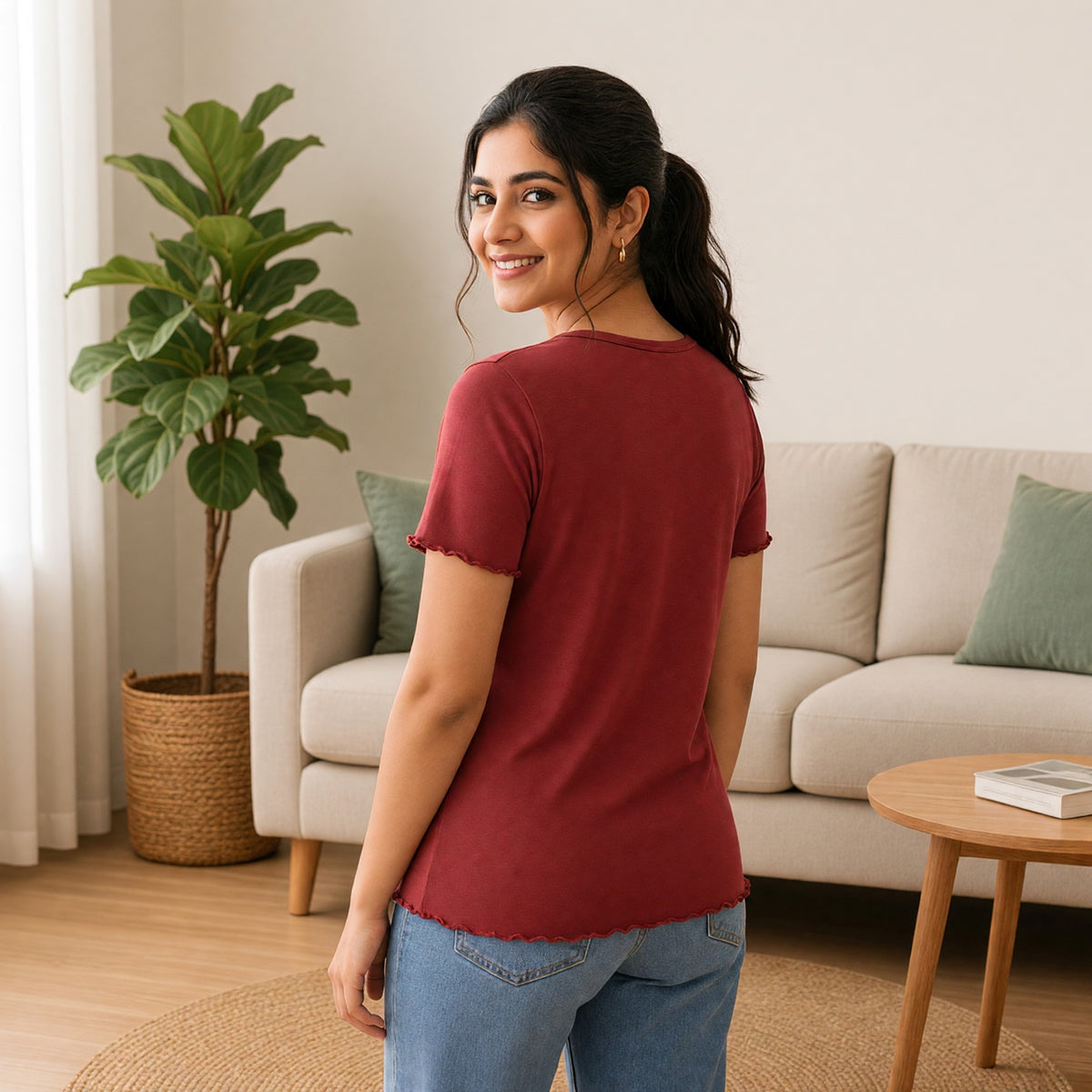 FeatherSoft Padded Lounge Tee