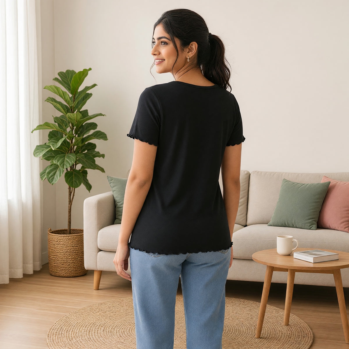 FeatherSoft Padded Lounge Tee