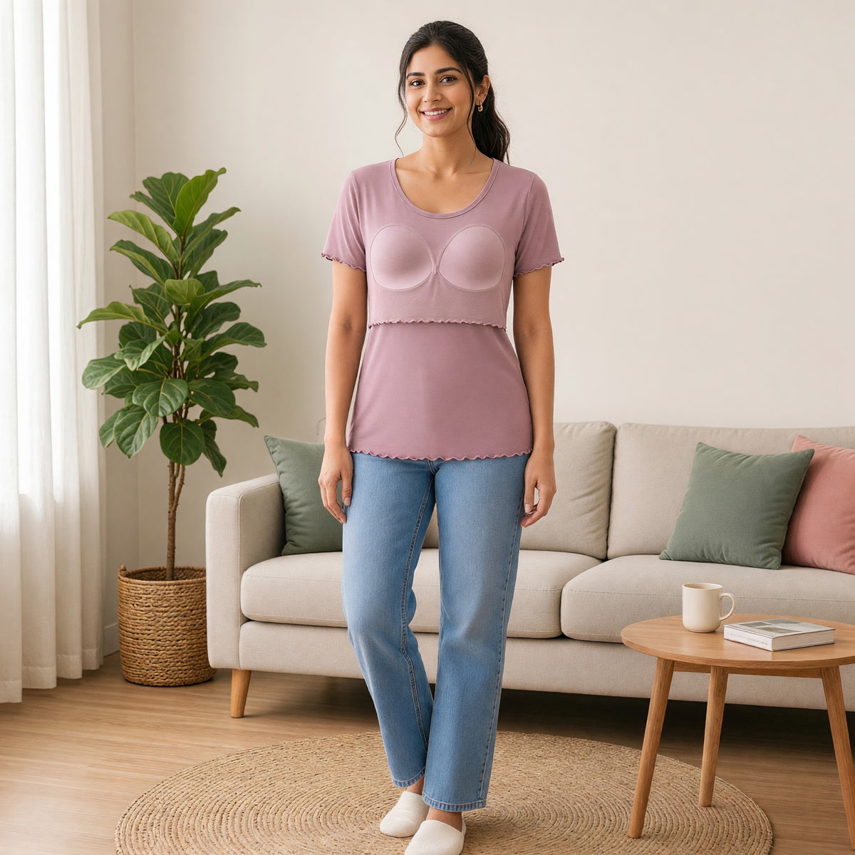 FeatherSoft Padded Lounge Tee