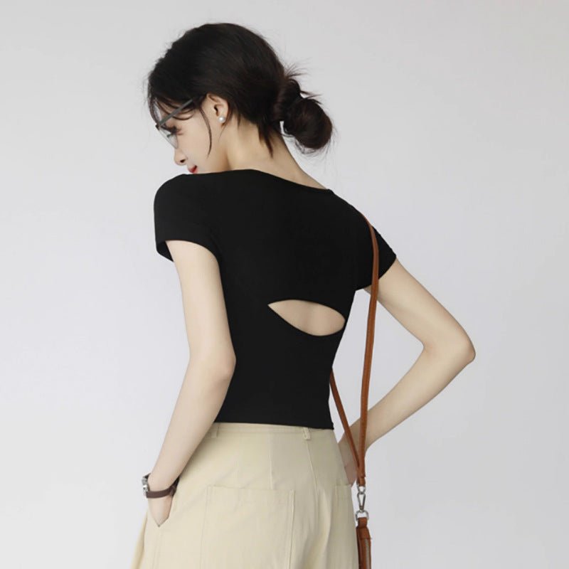 Flirt & Flow Built - In Bra Tee – Effortlessly Cool, Endlessly Versatile! - Zero Bra