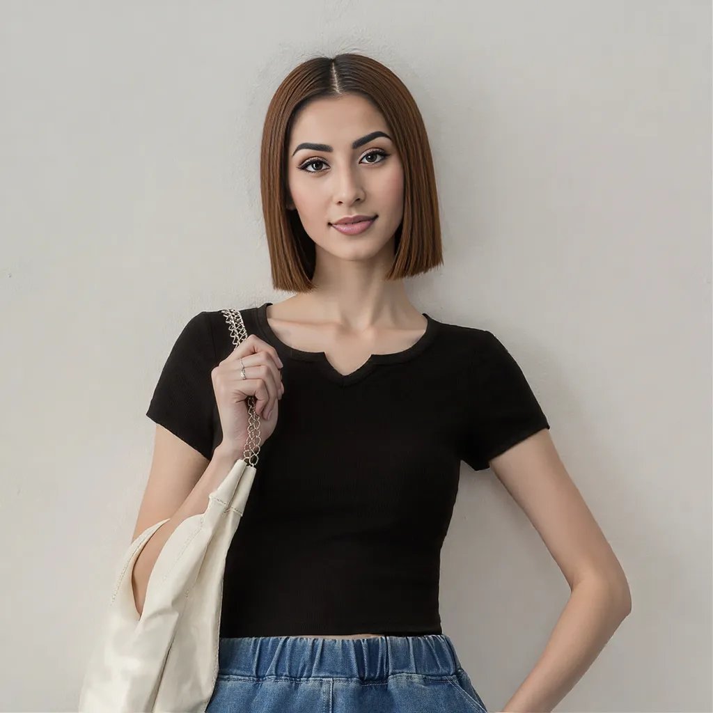 Flirt & Flow Built - In Bra Tee – Effortlessly Cool, Endlessly Versatile! - Zero Bra