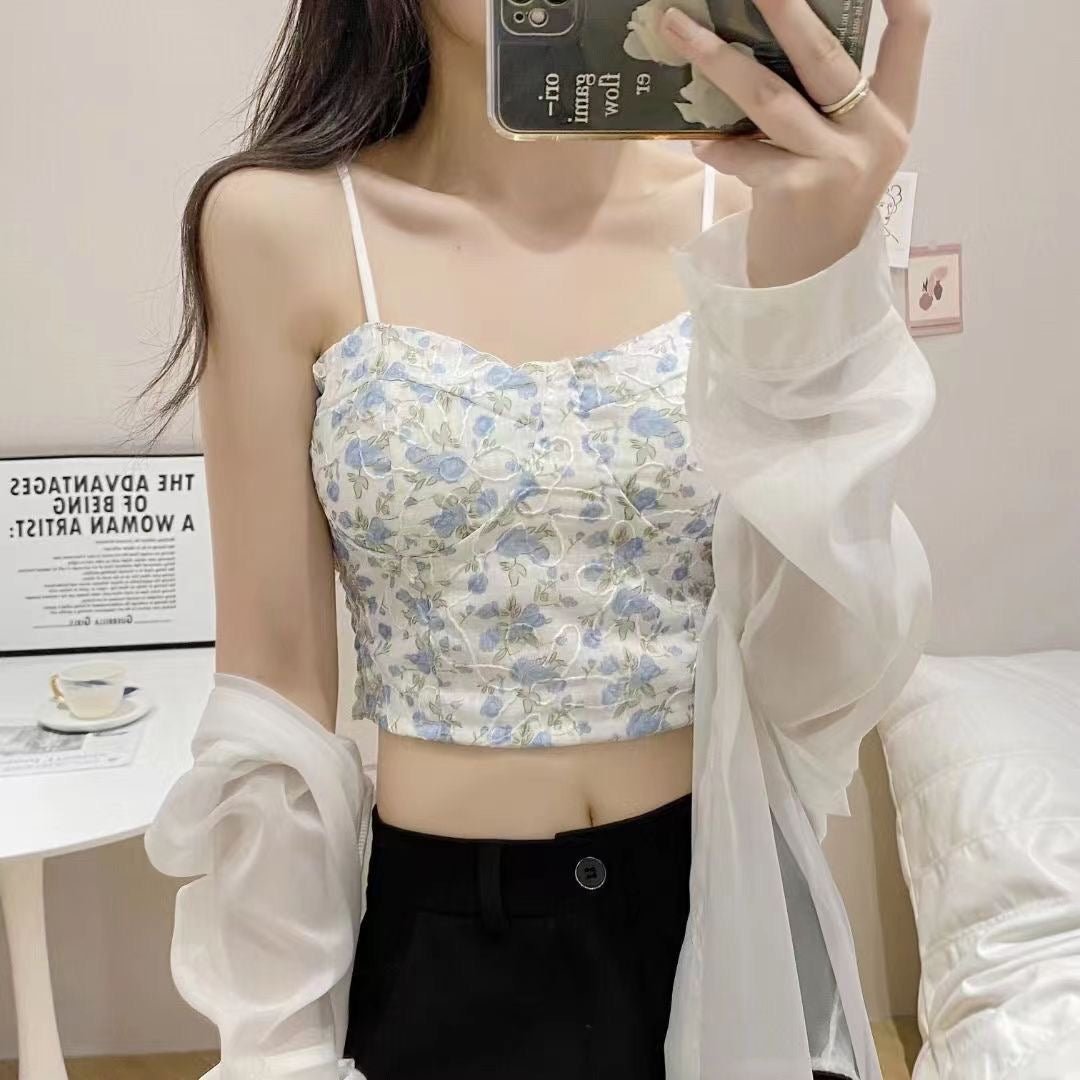 Floral Lace Bustier – Vintage & Romantic - Zero Bra