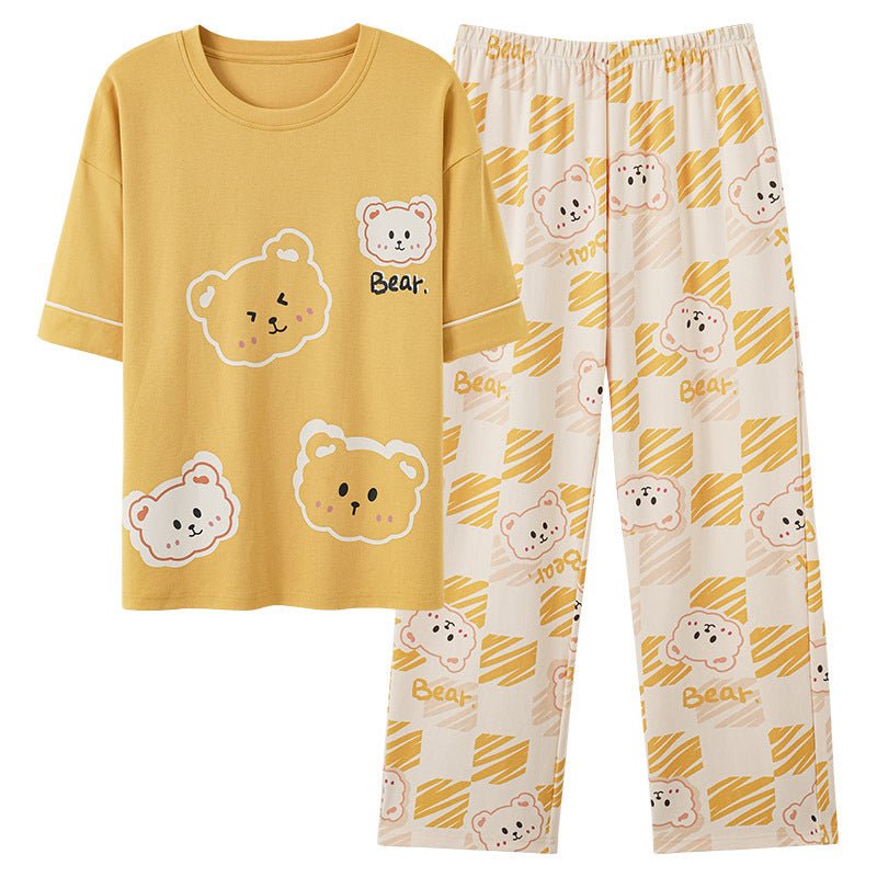 Honey Bear PJ Set – With Padded Cuddle Comfort - Zero Bra