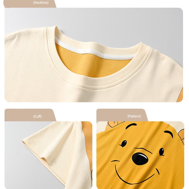 Honeybear Built - In Bra PJ Set – Winnie Mood Edition - Zero Bra