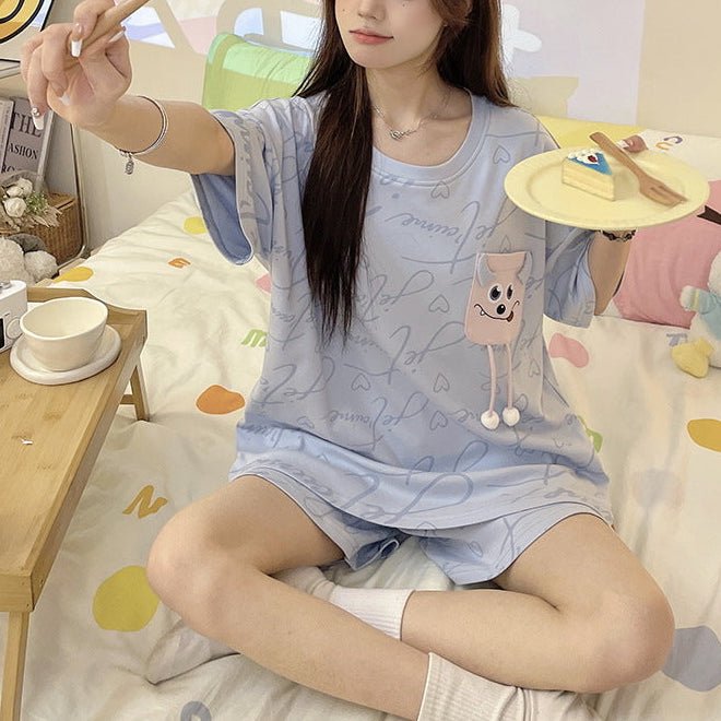 Je T’aime Monster PJ Set – With Padded Charm - Zero Bra