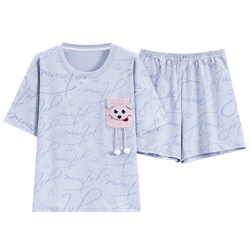 Je T’aime Monster PJ Set – With Padded Charm - Zero Bra