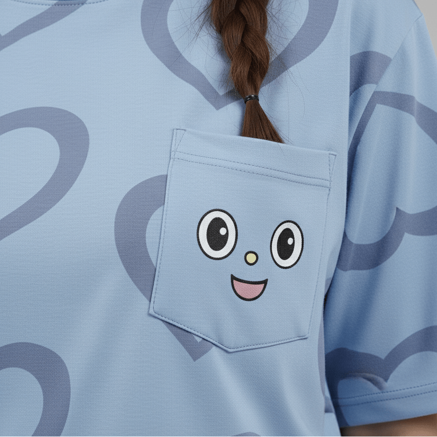 Lavender Love PJ Set β With Padded Comfort - Zero Bra