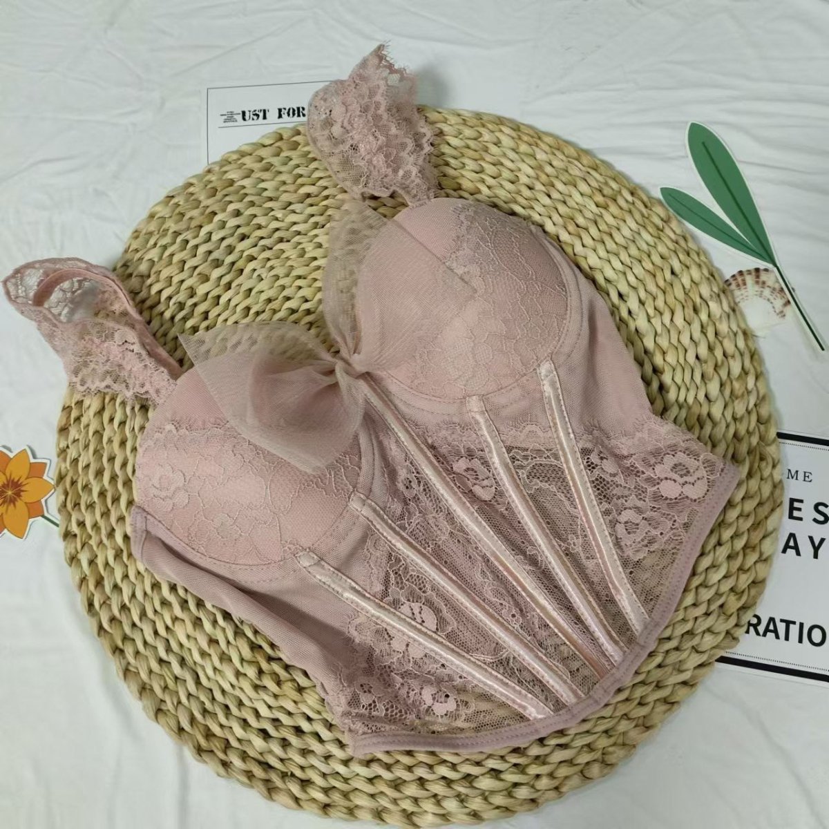 Luxe Lace Built - In Bra Corset – For That Main Character Energy - Zero Bra