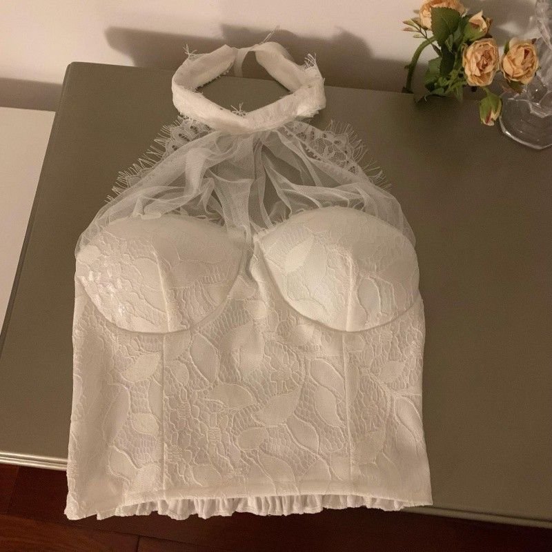 Luxe Lace Built - In Bra Corset Top - Zero Bra