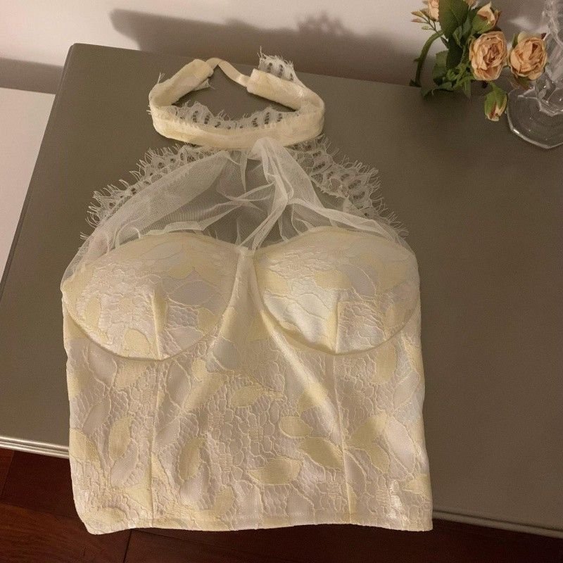 Luxe Lace Built - In Bra Corset Top - Zero Bra