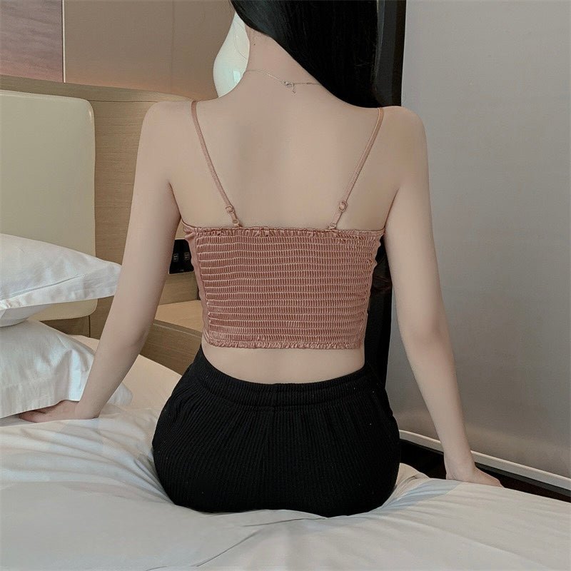 Luxe Satin Built - In Bra Bustier β Bold & Sultry - Zero Bra