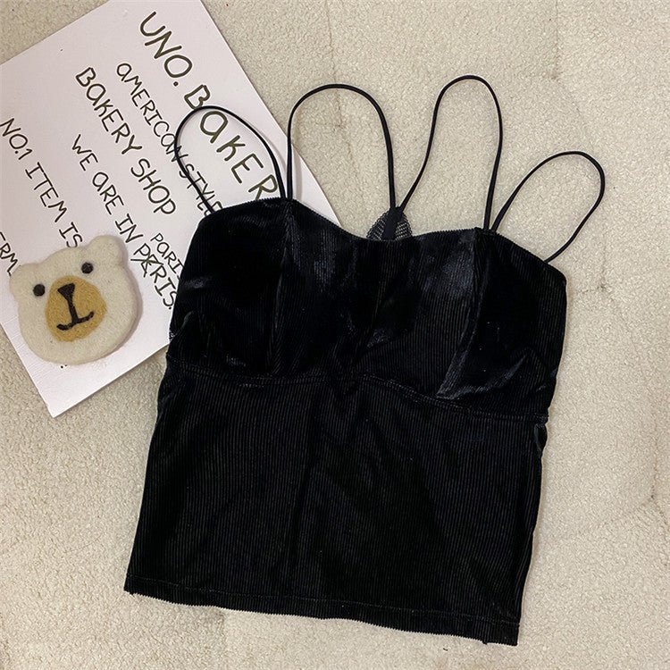 Luxe Satin & Lace Strappy Camisole β The Ultimate Glow - Up Top! - Zero Bra