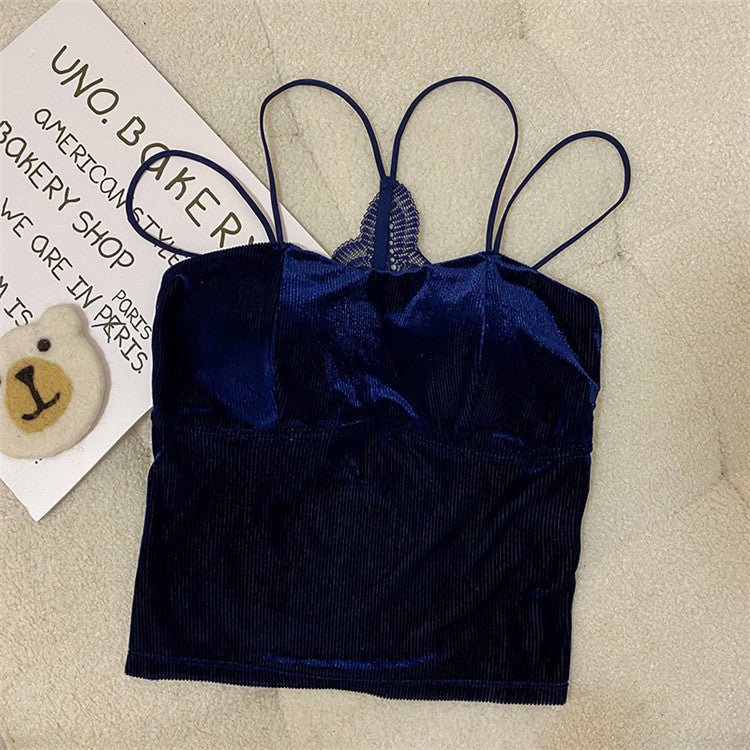 Luxe Satin & Lace Strappy Camisole β The Ultimate Glow - Up Top! - Zero Bra