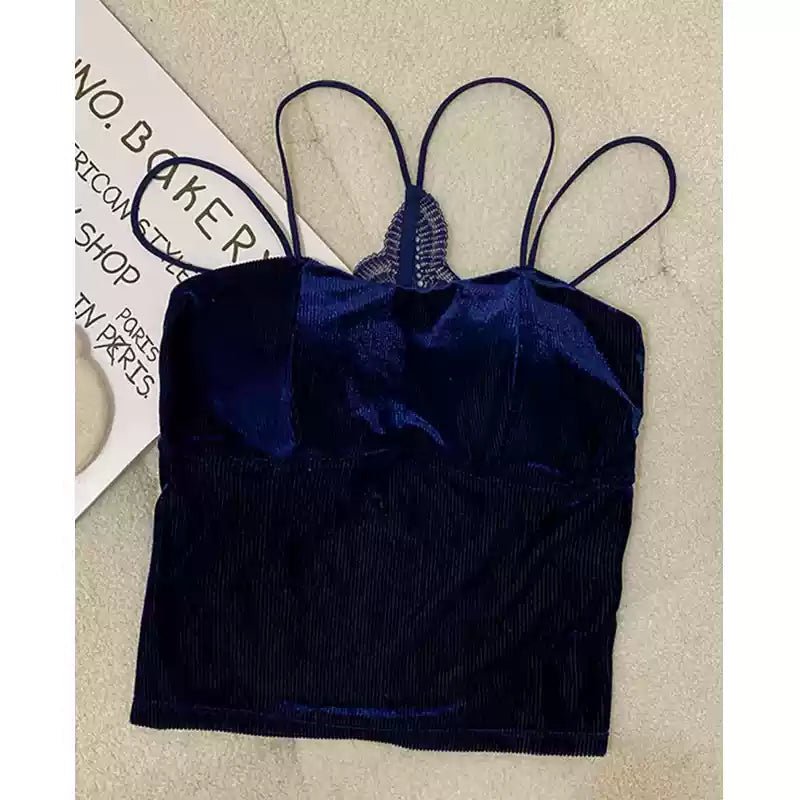 Luxe Satin & Lace Strappy Camisole β The Ultimate Glow - Up Top! - Zero Bra