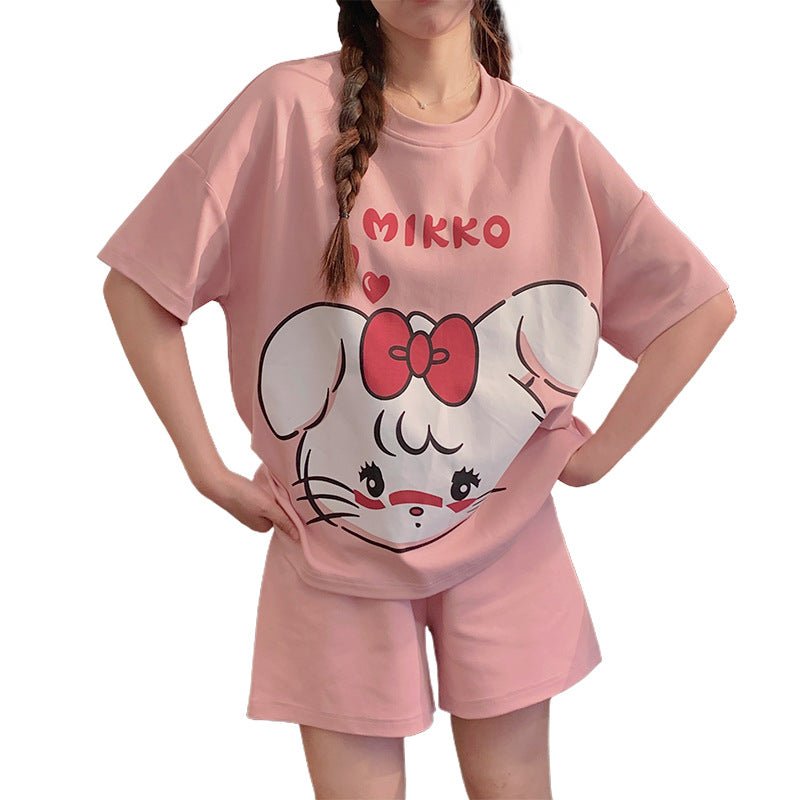 Mikko Bunny PJ Set – With Padded Cuteness - Zero Bra