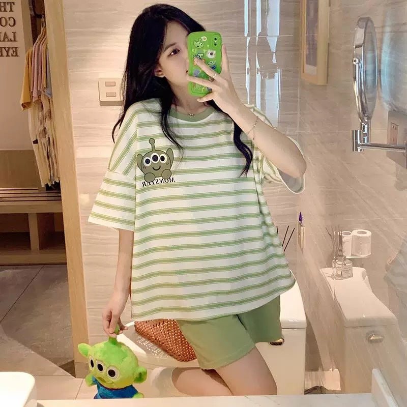 Monster Buddy PJ Set – With Padded Comfort - Zero Bra