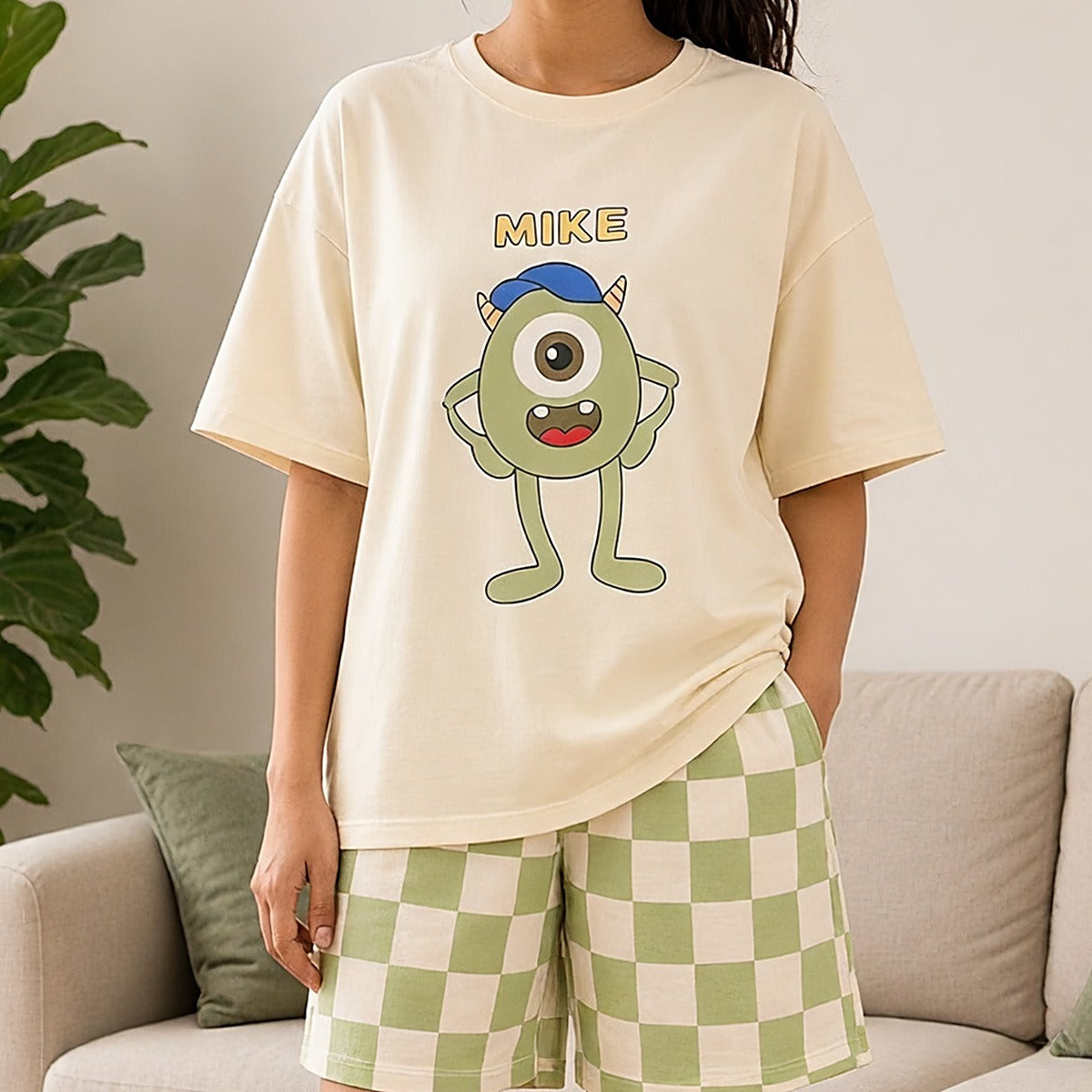 Monster Dreams Cartoon Night Suit